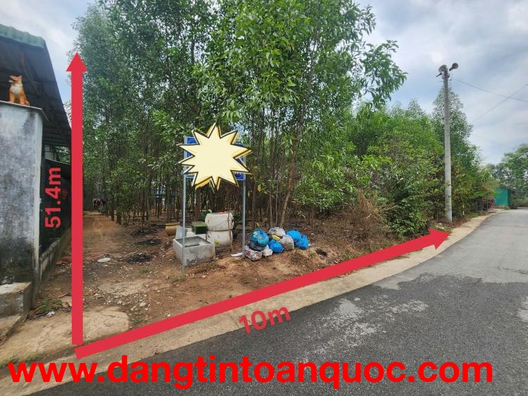 ĐẤT THẠNH PHƯỚC TÂN UYÊN, NGÂN HÀNG THANH LÝ ĐẤT NGANG 10M, SẴN 100M2 THỔ, DT 503M2, GIẢ 2 TỶ 352 TR