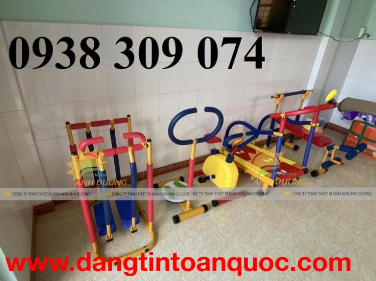 Thiết bị gym mầm non, dụng cụ tập gym mầm non