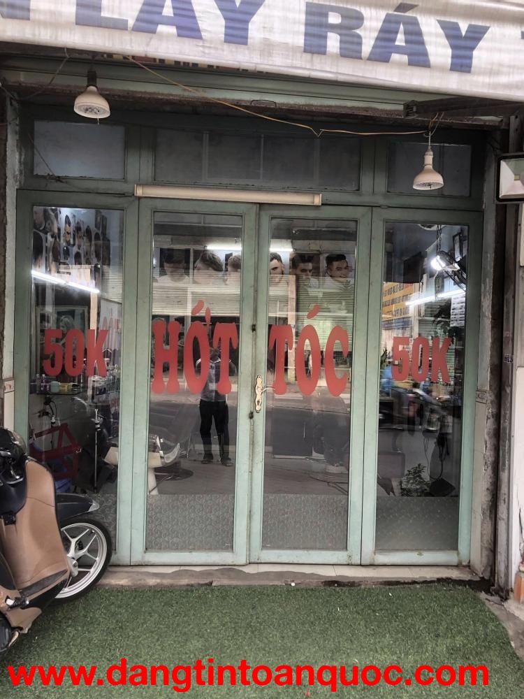 SANG NHƯỢNG TIỆM HỚT TÓC - MẶT TIỀN ĐƯỜNG LIÊN ẤP 123, VĨNH LỘC B