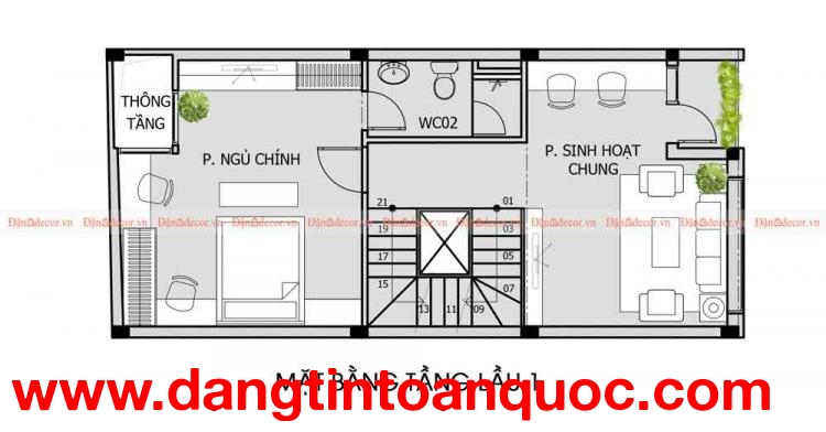 Mẫu Nhà Phố 4 Tầng Kiểu Mỹ Tại Vũng Tàu