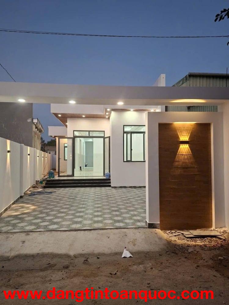 NHÀ MỚI XÂY – THIẾT KẾ THÔNG THOÁNG – KHU GIA PHÁT TAM PHƯỚC