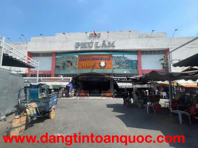 CHO THUÊ MẶT BẰNG KINH DOANH QUY MÔ LỚN TẠI QUẬN 6 , CHỢ PHÚ LÂM