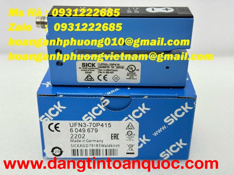 Sensor giá tốt UFN3-70P415 Sick - phát hiện vật thể siêu nhạy 
