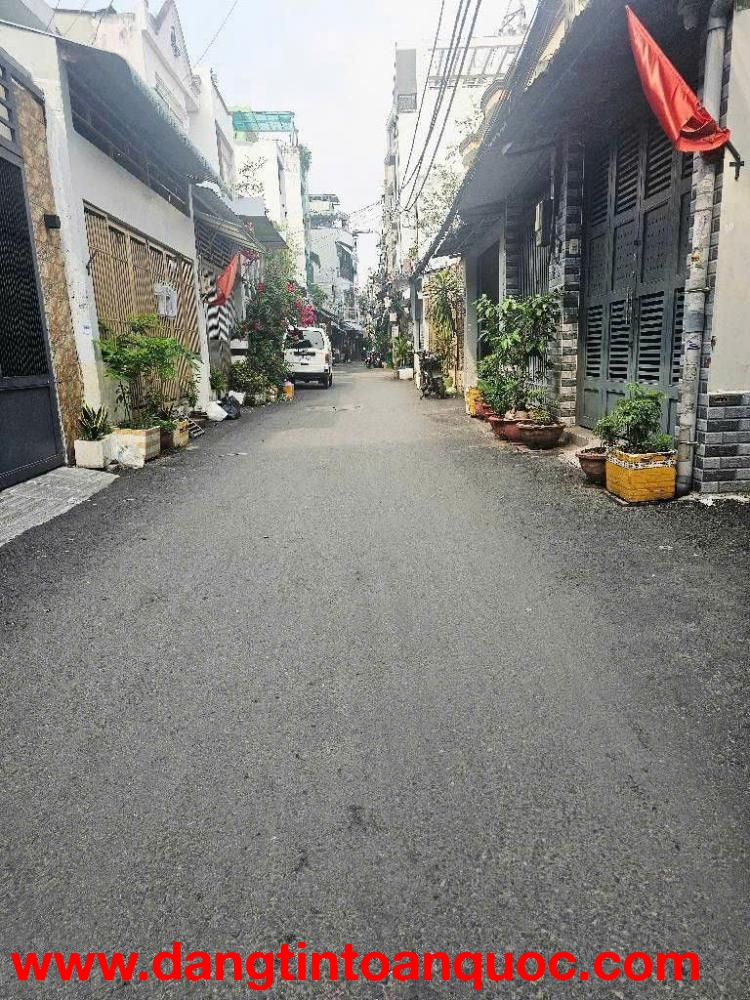 Q6 nhỉnh 7. Bà Hom -Khu vực an ninh dân trí . Gần Chợ , siêu thị , Trường học . Hẻm 5m , 63 mv 3 tần