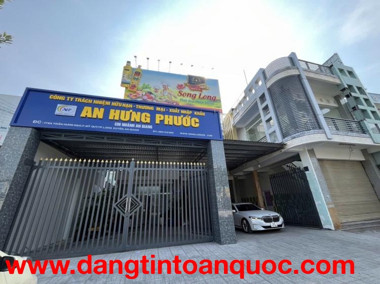 Ngân hàng BIDV thanh lý tài sản tại 1789 Trần Hưng Đạo, Mỹ Quý, Long Xuyên, An Giang