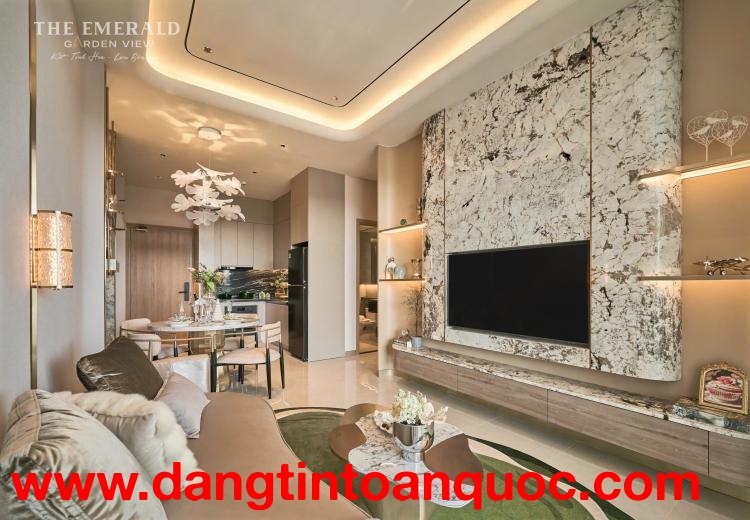 THE EMERALD GARDEN VIEW – CĂN HỘ 2PN 2WC, CHỈ TỪ 9 TRIỆU/THÁNG, KHÔNG CẦN VAY