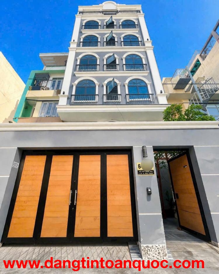 Siêu phẩm dòng tiền - Bán nhà 7 tầng Bình Thạnh_Hutech Ung Văn Khiêm_8x20_HDT 165tr_34.9 tỷ