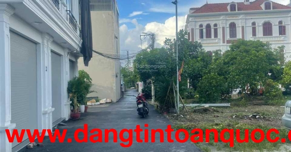 BÁN ĐẤT NGÕ 1085 NGÔ GIA TỰ, HẢI AN, HẢI PHÒNG  ĐẤT NỞ HẬU  GIÁ TỐT