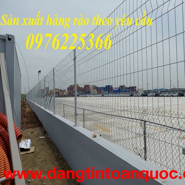 Hàng rào mạ kẽm nhúng nóng - Báo giá hàng rào mạ kẽm nhúng nóng