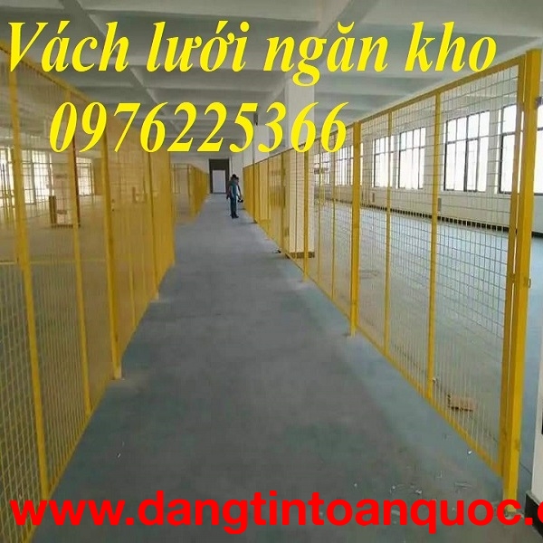 Cung cấp vách lưới thép ngăn kho, khung lưới ngăn kho giá rẻ