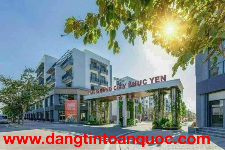Nhà 5 Tầng 100m² Ngay Cổng Chính KĐT TMS Grand Phúc Yên – Mặt Đường 24m