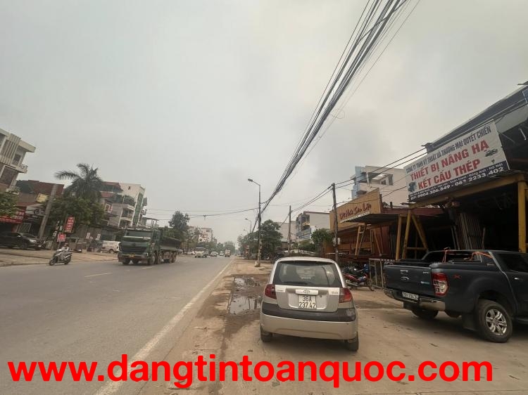 Chính chủ cần tiền gửi bán gấp đất mặt đường QL3 - Đường nhiều ô tô tải tránh nhau