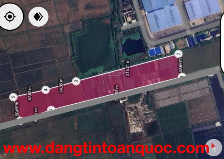 Bán 1,6 hecta đất ở xã Xuân Thới Thượng, Hóc Môn, Hồ Chí Minh giá 2,5tr/1m2