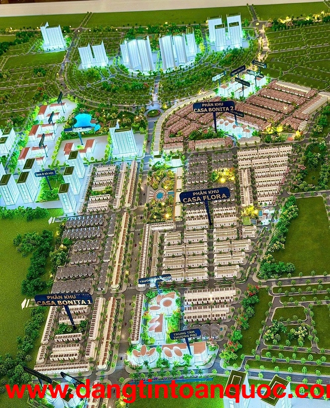 NHÀ LIỀN KỀ CASA BONITA – VSIP NGHỆ AN