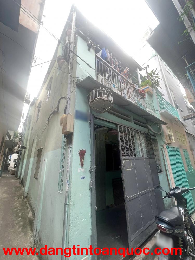 Nhà 2 tầng 3 mặt hẻm sát đường Phan Văn Trị P7Q5. Giá 6.2 tỷ TL