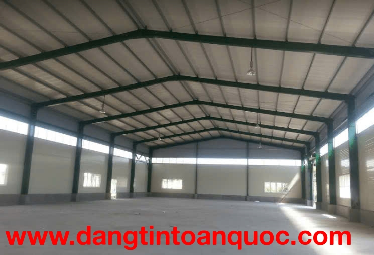 CHÍNH CHỦ CHO THUÊ NHÀ XƯỞNG GẦN GA QUAN TRIỀU – THÁI NGUYÊN