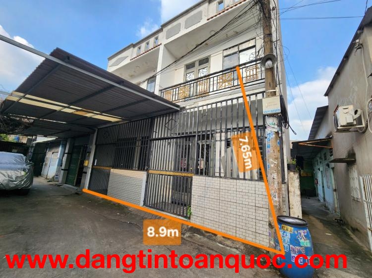 NHÀ TÂN ĐÔNG HIỆP DĨ AN 2 TỶ NHỈNH, NGÂN HÀNG CHÀO BÁN NHÀ NGANG 8,9M, DT 64M2