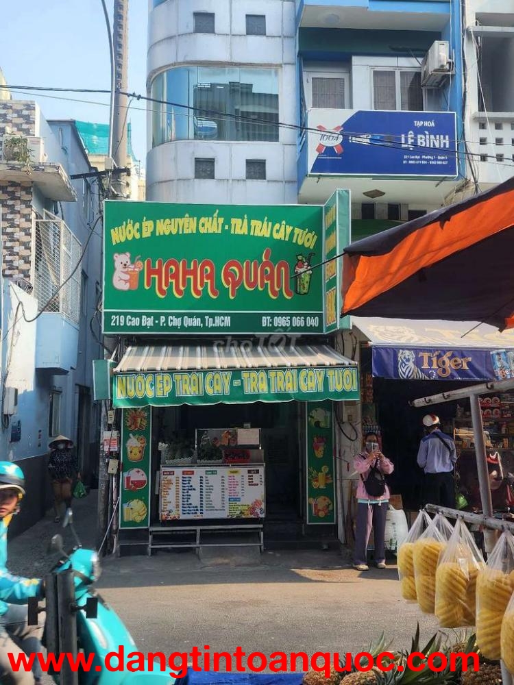 CHO THUÊ MẶT BẰNG KINH DOANH QUẬN 5