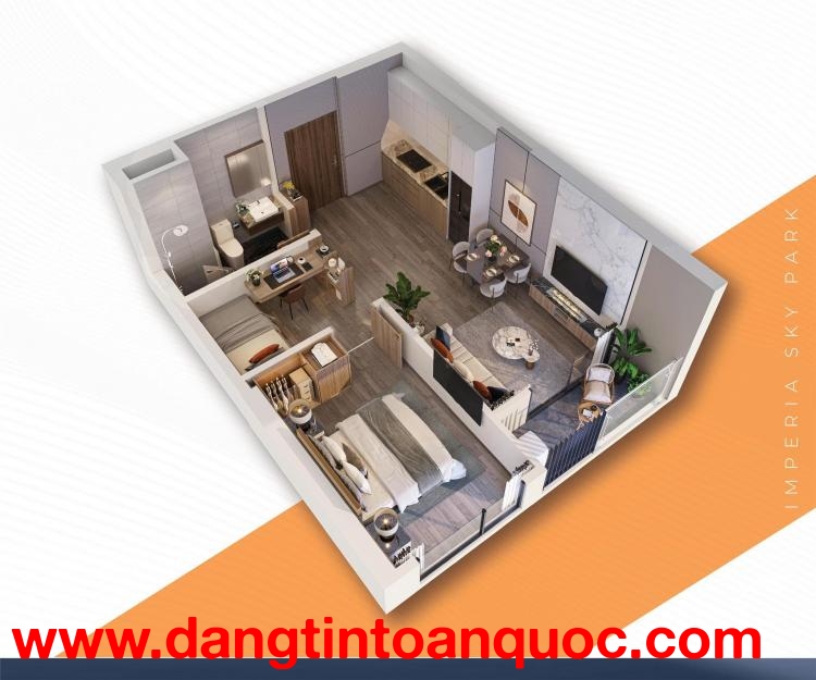 Chỉ Cần Chưa Đến 1 Tỷ Sở Hữu Ngay Chung Cư Cao Cấp Hạng Sang Imperia Sky Park KĐT Nam An Khánh