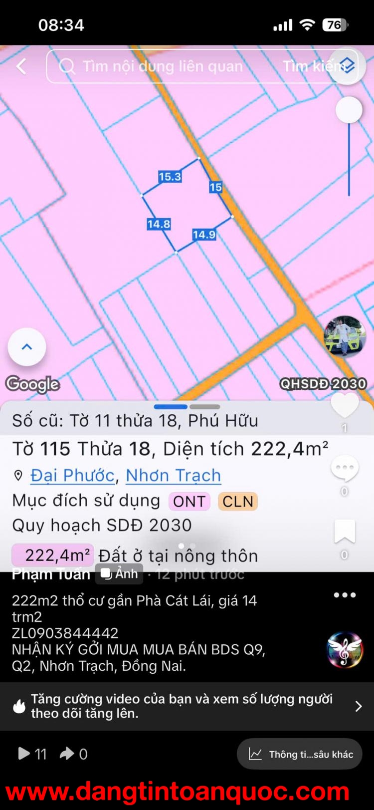 CHÍNH CHỦ BÁN SIÊU PHẨM ĐẤT ĐẸP *** Phù Hợp Cho Mọi Gia Đình