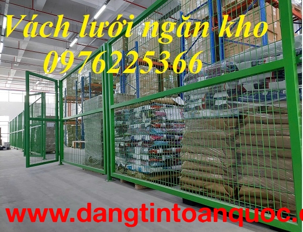 Cung cấp khung lưới ngăn kho, vách lưới ngăn kho giá rẻ tại xưởng 