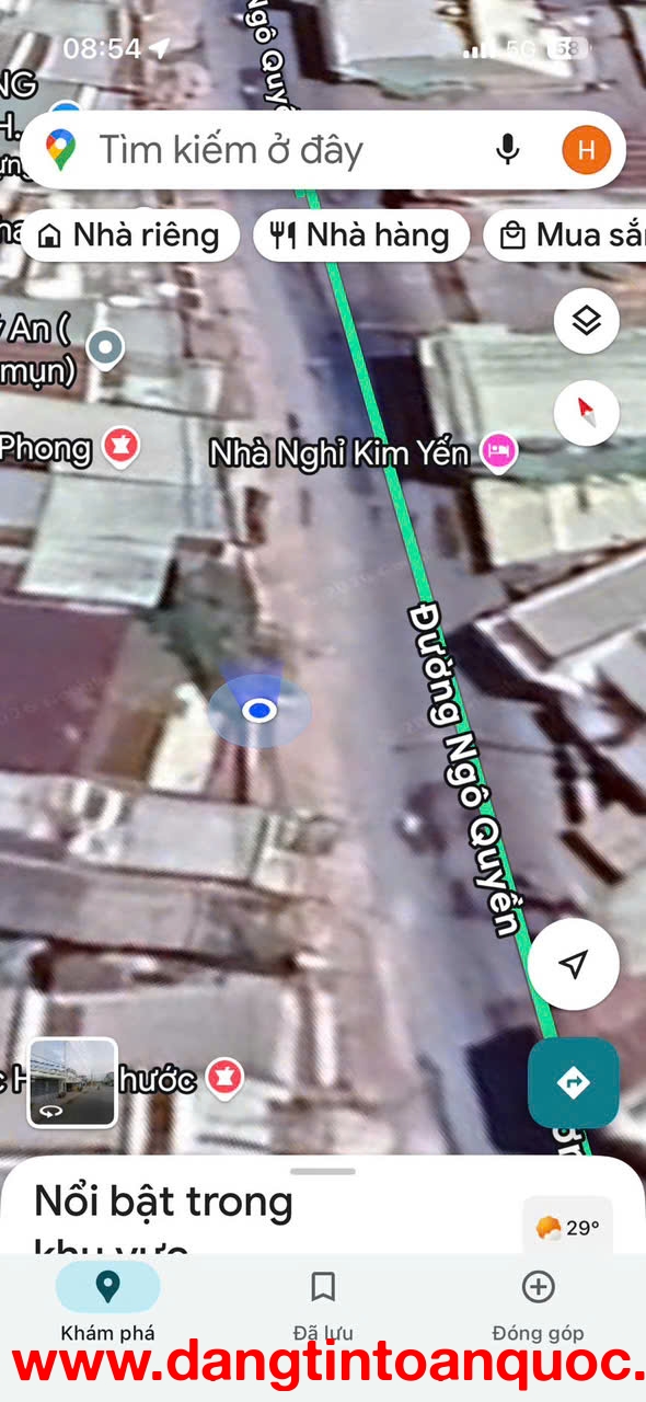 CẦN BÁN LÔ ĐẤT CÓ VỊ TRÍ ĐẸP TẠI PHƯỜNG CÁI VỒN - THỊ XÃ BÌNH MINH - VĨNH LONG