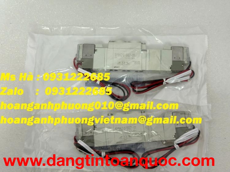 Bình Dương - Van điện từ giá tốt dòng SMC SY5520-5GZ-01 