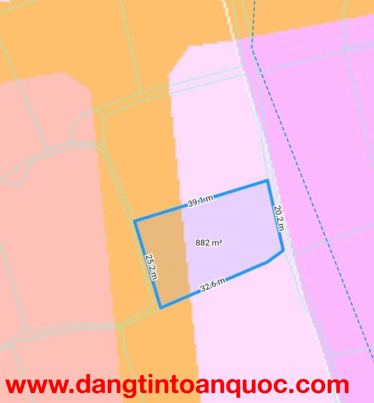 Bán 881m2 đất Lô 2 Đinh Bộ Lĩnh, Tân Phước, LaGi đón đầu đường quy hoạch ra biển