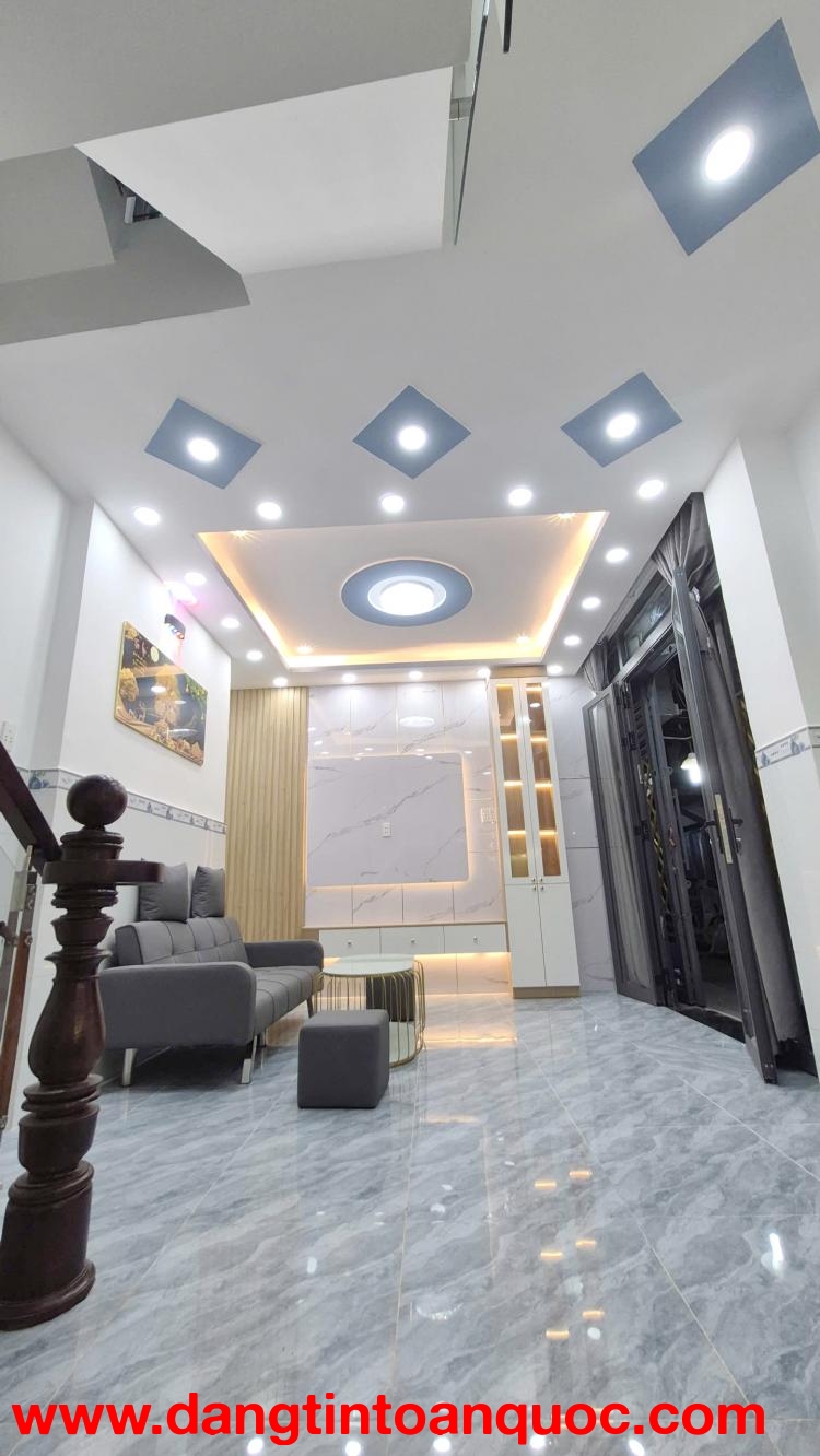 Nhà mới 2 lầu/ST đúc BTCT Hưng Phú P8Q8 (P.Chánh Hưng) full nội thất