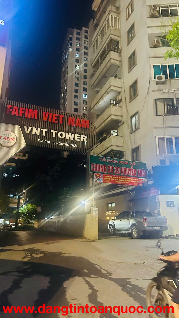 HIẾM! VNT TOWER 19 NGUYỄN TRÃI – 96m² – FULL ĐẸP – CHỈ 8.5 TỶ  lh 0975124520