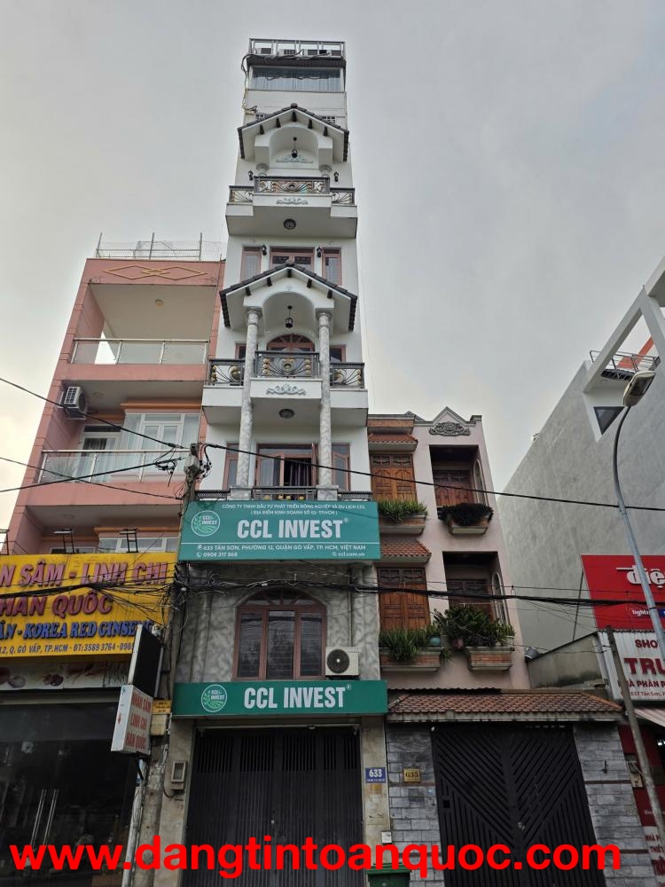 TIN THẬT, 1102 mặt phố Q.TÂN BÌNH chỉ 132tr/m2 đối diện sân Golf làm khách sạn , VP