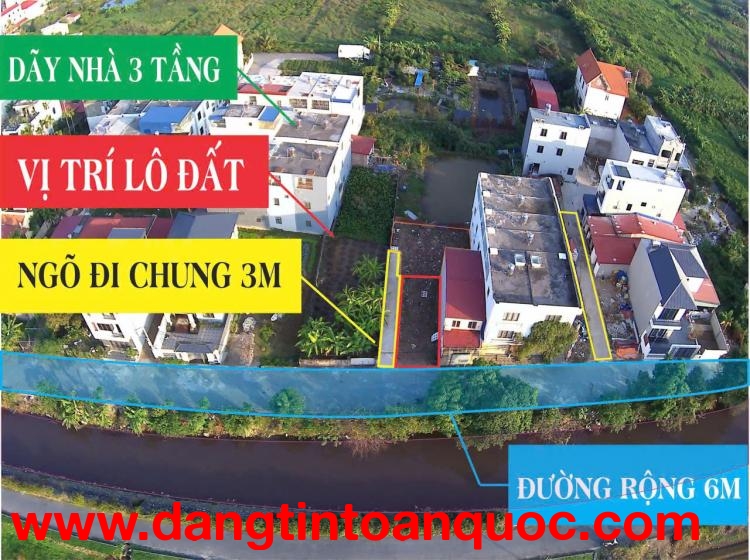 BÁN ĐẤT 2 MẶT TIỀN TRÀNG CÁT – HẢI AN – ĐƯỜNG 6M Ô TÔ TRÁNH – GIÁ 2,61 TỶ