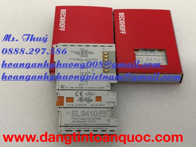 Mô đun Beckhoff EL9410 - Thiết bị công nghiệp tại Bình Dương