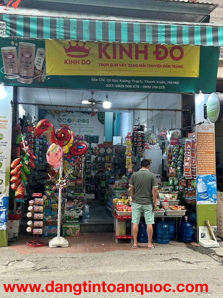 SANG NHƯỢNG CỬA HÀNG TIỆN ÍCH – VÀO LÀ KINH DOANH NGAY TẠI HÀ NỘI
