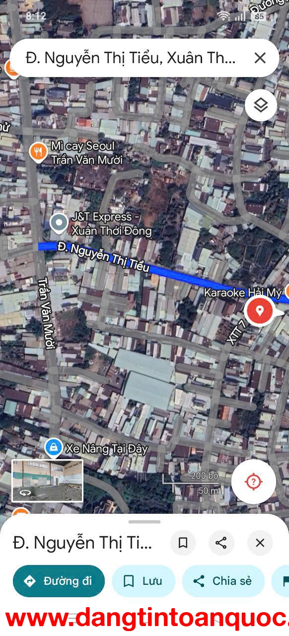 SIÊU PHẨM MẶT TIỀN NGUYỄN THỊ TIỂU – XUÂN THỚI THƯỢNG 7 – HÓC MÔN