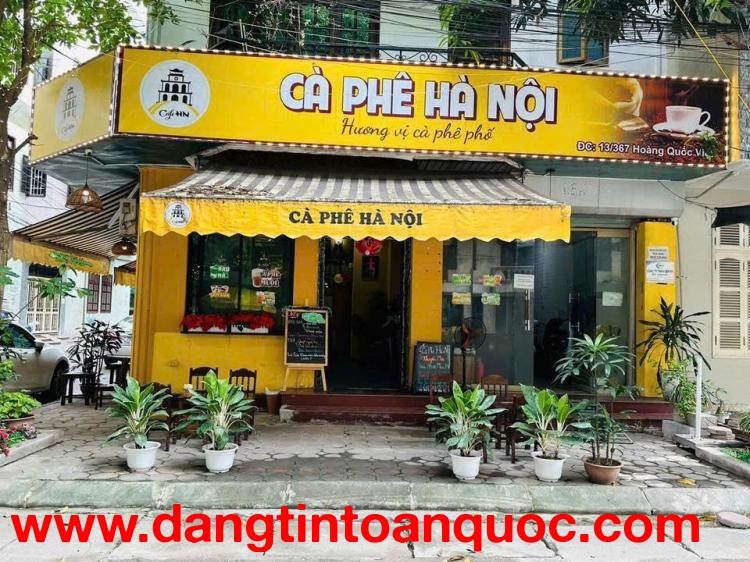 SANG NHƯỢNG QUÁN CAFE LÔ GÓC 2 MẶT TIỀN – ĐƯỜNG HOÀNG QUỐC VIỆT, PHƯỜNG NGHĨA TÂN, CẦU GIẤY, HÀ NỘI