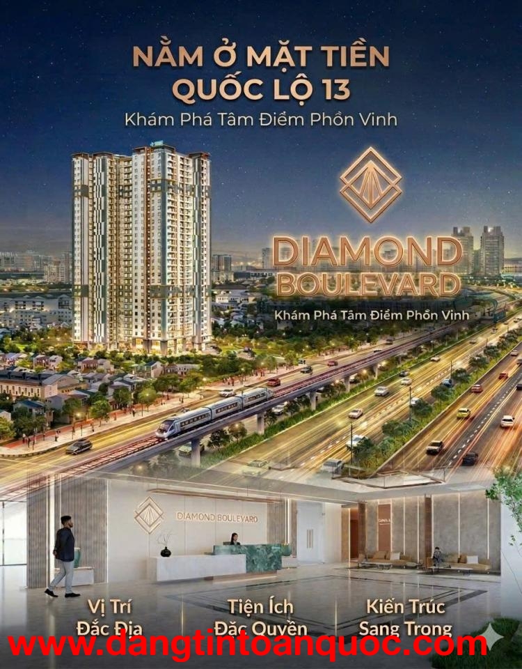 CHỈ 1 PHÚT ĐỂ ĐẾN AEON MALL, BƯỚC RA CỬA LÀ MẶT TIỀN QUỐC LỘ 13 - CĂN HỘ CAO CẤP NÀY CÓ GÌ ĐÁNG GIÁ?