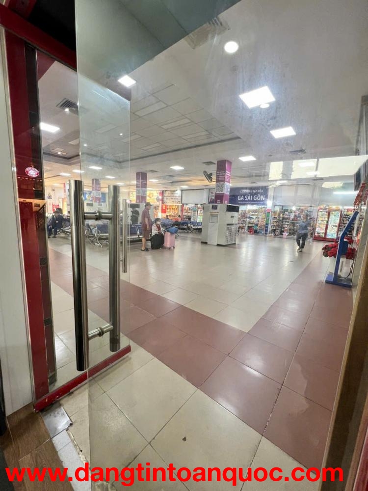 SANG NHƯỢNG MẶT BẰNG KINH DOANH CAFE – THỰC PHẨM TẠI GA SÀI GÒN