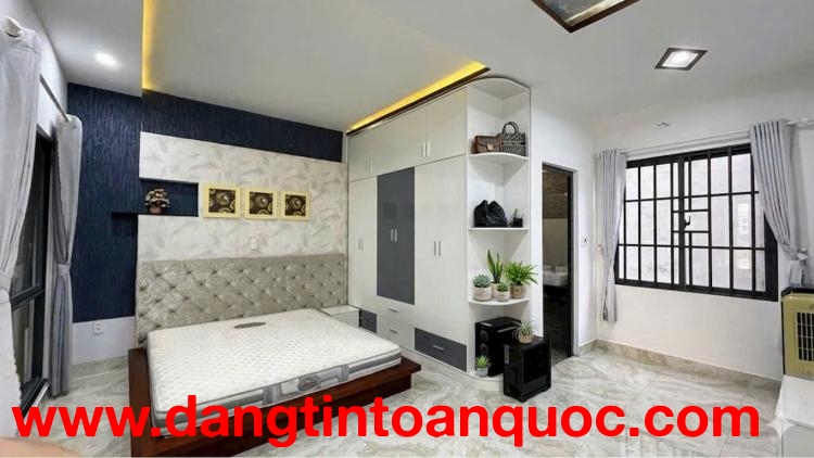 ????????NHÀ ĐẸP 4 TẦNG MÊ LỆCH HÒA PHÚ 9 – FULL NỘI THẤT