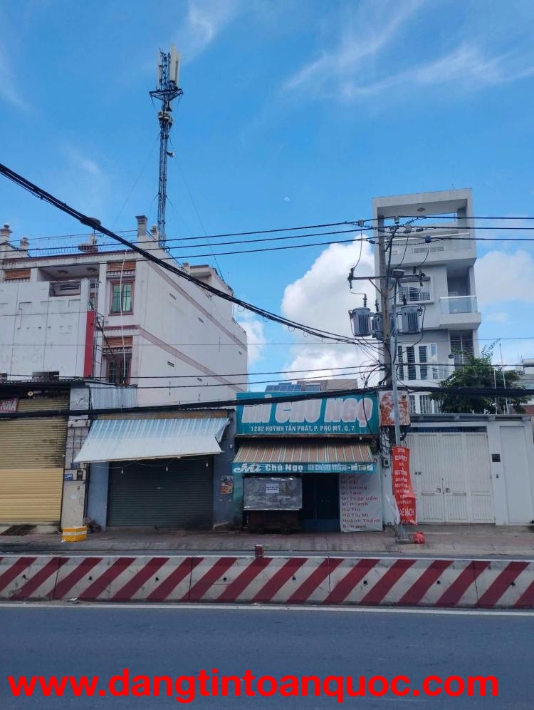 Quận 7, Đường Huỳnh Tấn Phát, 11x49m, Chỉ  60 tỷ, Cần Bán Gấp