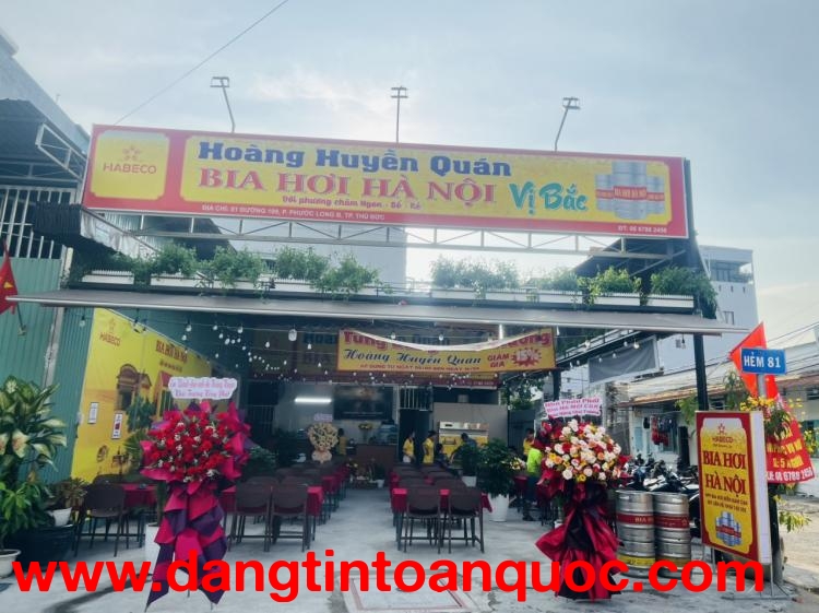 SANG GẤP QUÁN NHẬU GÓC 2 MẶT TIỀN – PHƯỚC LONG B, THỦ ĐỨC
