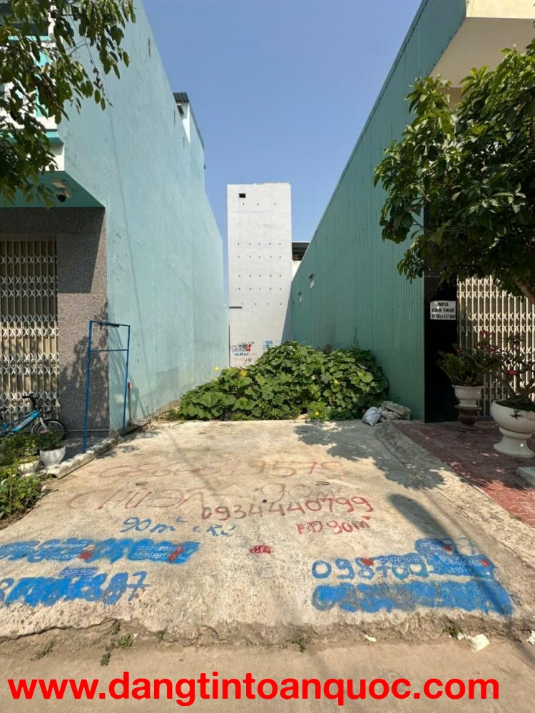 BÁN LÔ ĐẤT MẶT TIỀN ĐƯỜNG LÊ VĂN THỦ - P. NHƠN BÌNH - QUY NHƠN. MÃ SỐ: #D6704