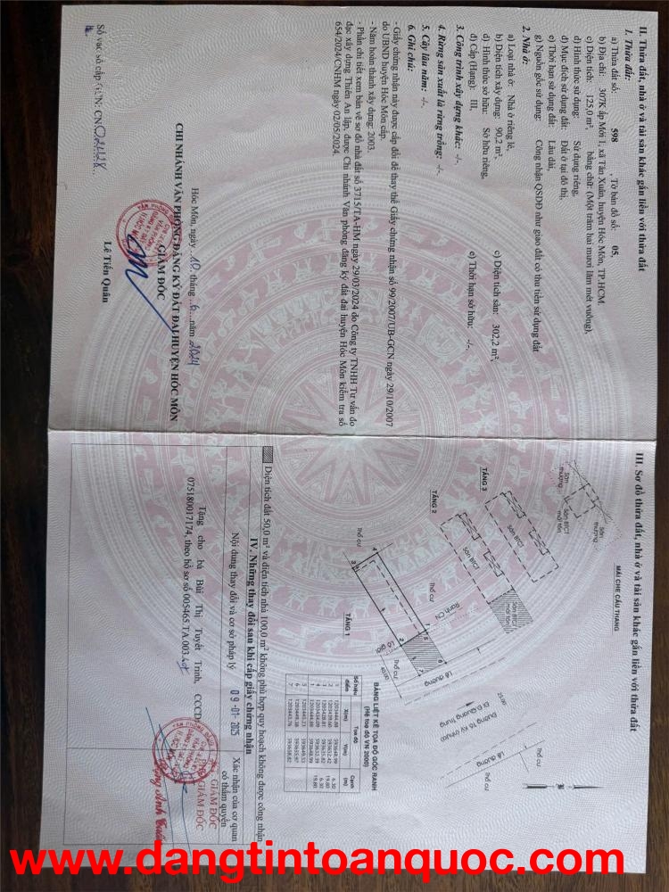 NHÀ ĐẸP GIÁ TỐT – CẦN BÁN MT TÔ KÝ – Xã Tân Xuân, Huyện Hóc Môn, TP.HCM