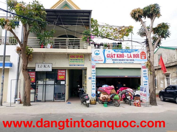 CHÍNH CHỦ CẦN BÁN NHÀ ĐẤT CÓ VỊ TRÍ ĐẸP 2 MẶT TIỀN TẠI PHƯỜNG TRƯỜNG THI - TP.VINH - NGHỆ AN.