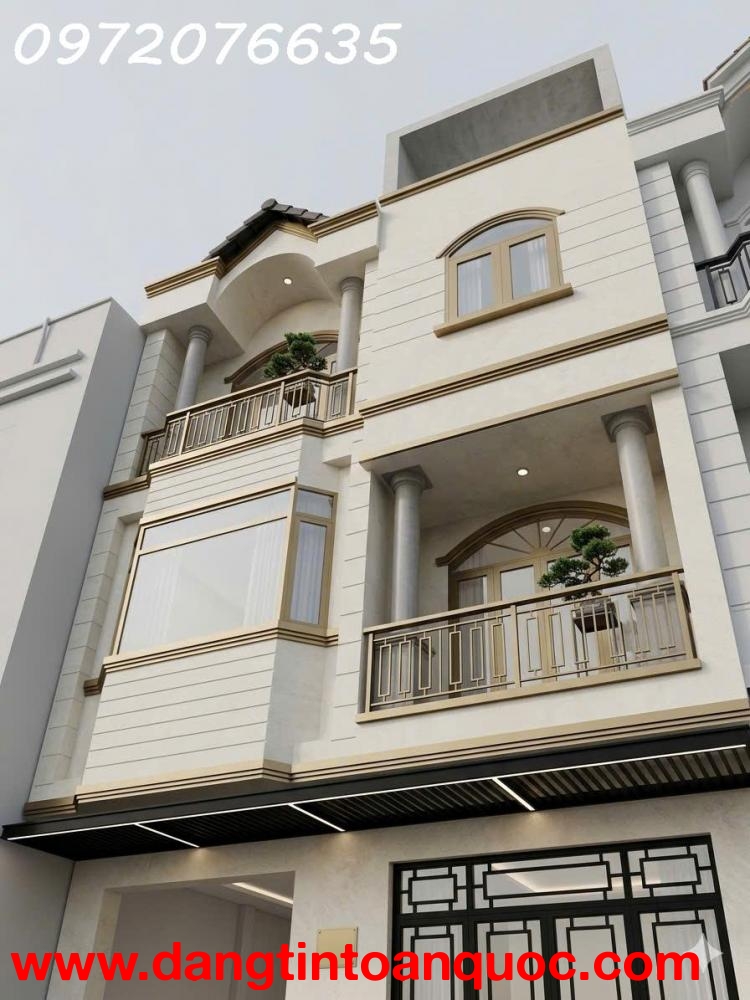 CHI 6.x TỶ- NHÀ 4 TẦNG- GẦN HOÀNG QUỐC VIỆT- GẦN PHÚ MÝ HƯNG- HXH 5M- DT 6 x 10 - 2 LẦU- 4PN- HOÀN C