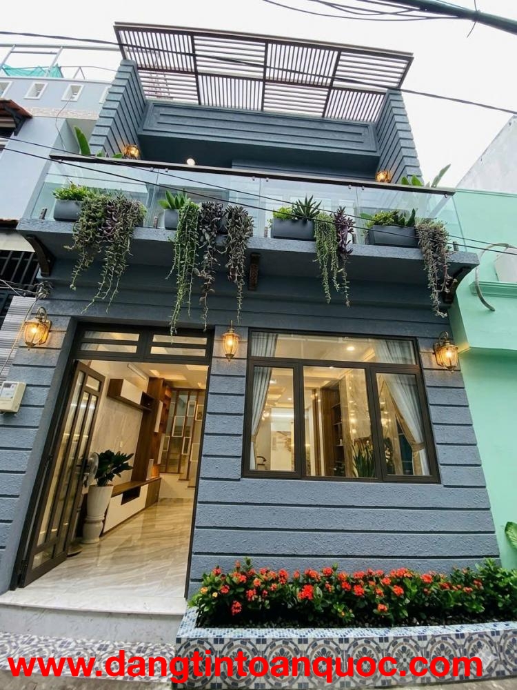 GIÁ 4.x TỶ- SỔ RIÊNG- NHÀ MỚI DT 5x10- CÓ PHÒNG TẦNG TRỆT – HUỲNH TẤN PHÁT– KDC HIỆN HỮU, HOÀN CÔNG 