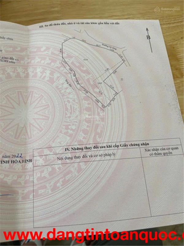 Chủ cần bán đất tại xã mỵ hòa huyện kim bôi hòa bình 7 2 tỷ 3999, 9 m2