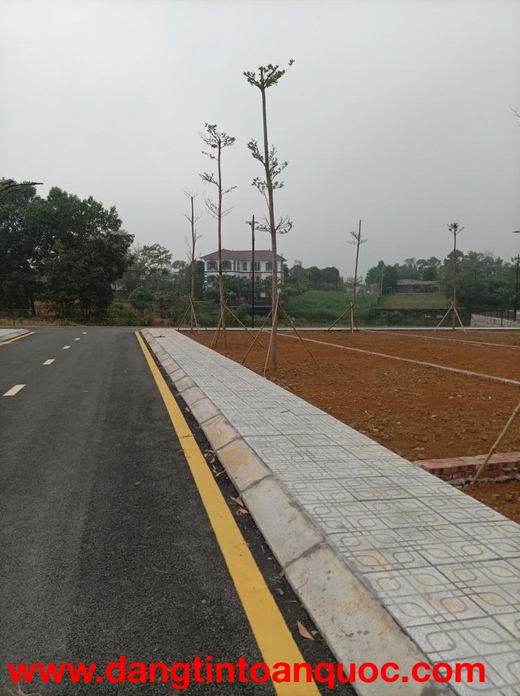 Bán đất nền Hoà Lạc - ĐH Quốc gia 100m2 full thổ cư, mặt tiền 8m, đường trước 20m, giá nhỉnh 3  tỷ