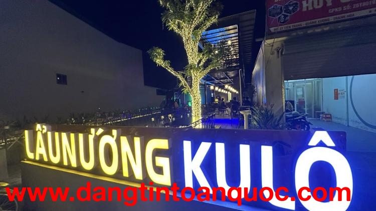 CHUYỂN NHƯỢNG HOẶC CHO THUÊ QUÁN BEER MÔ HÌNH VƯỜN BIA TẠI THANH HÓA