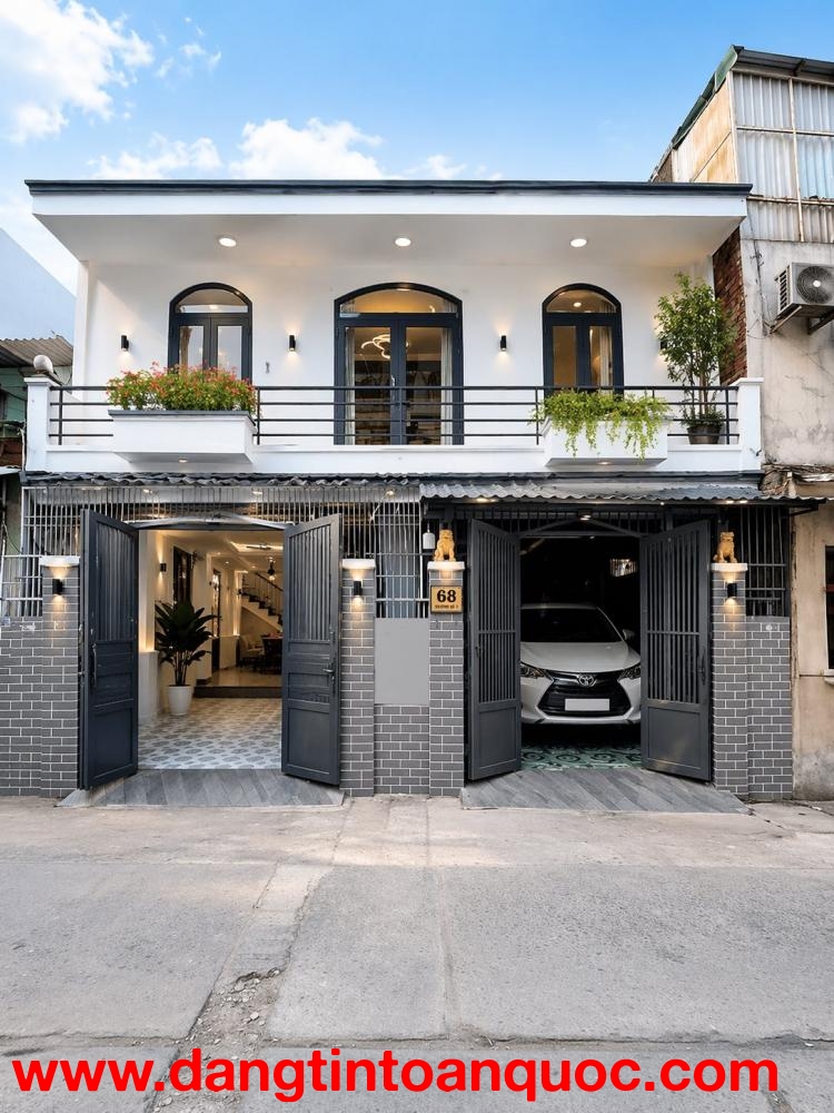 BÁN NHÀ NGANG 8M – DIỆN TÍCH LỚN 104M2 – HẺM 8M – PHÙ HỢP XÂY BIỆT THỰ